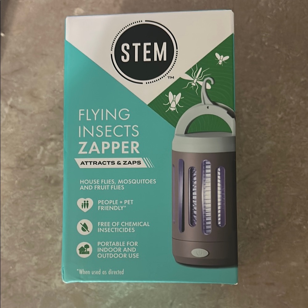 STEM rechargeable bug zapper new in box